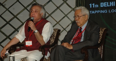 Jairam Ramesh Minister of State for Environment and Forrest at the Day 2 of DSDS 2011